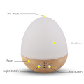 Aromacare Hot Product Mini Egg Wood 150ml Wooden Glass Aroma Diffuser 20071